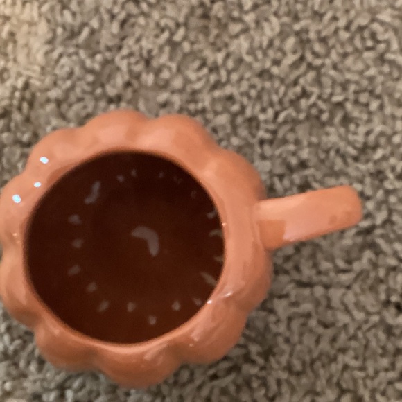 Anthropologie Orange Pumpkin Mug - Picture 3 of 4